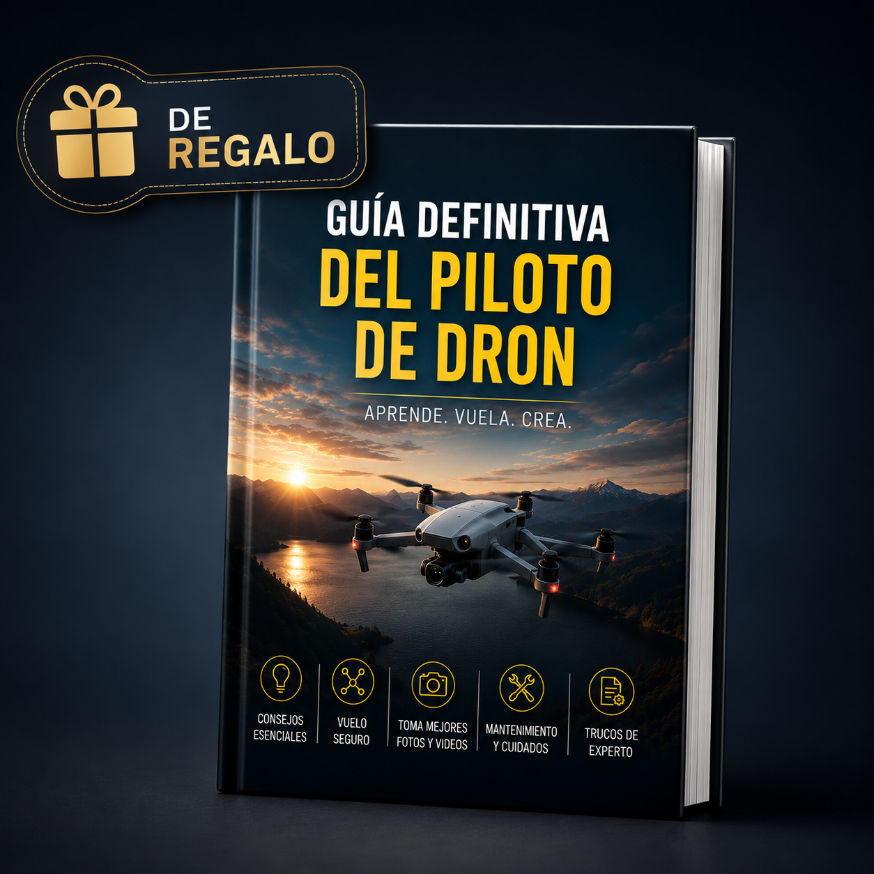 Dron DJI PRO - Full HD 4k + Ebook De Regalo